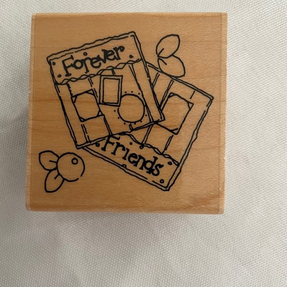 JRL Design Vintage Scrapbook Wood Mounted Stamps, Card Making, Photo Albums - Picture 11 of 15